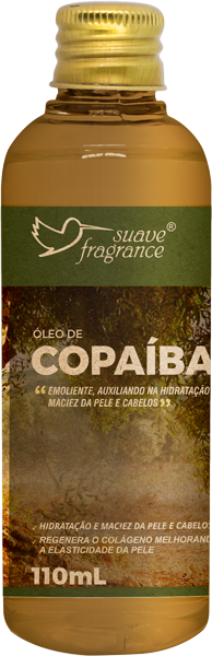 Eu Bella Cosméticos - Para o corpo: O óleo de copaíba é um óleo emoliente,  auxiliando na hidratação e maciez da pele, além de regenerar o colágeno,  melhorando a elasticidade da pele.